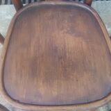 Lot of 6 mismatched bistro chairs
