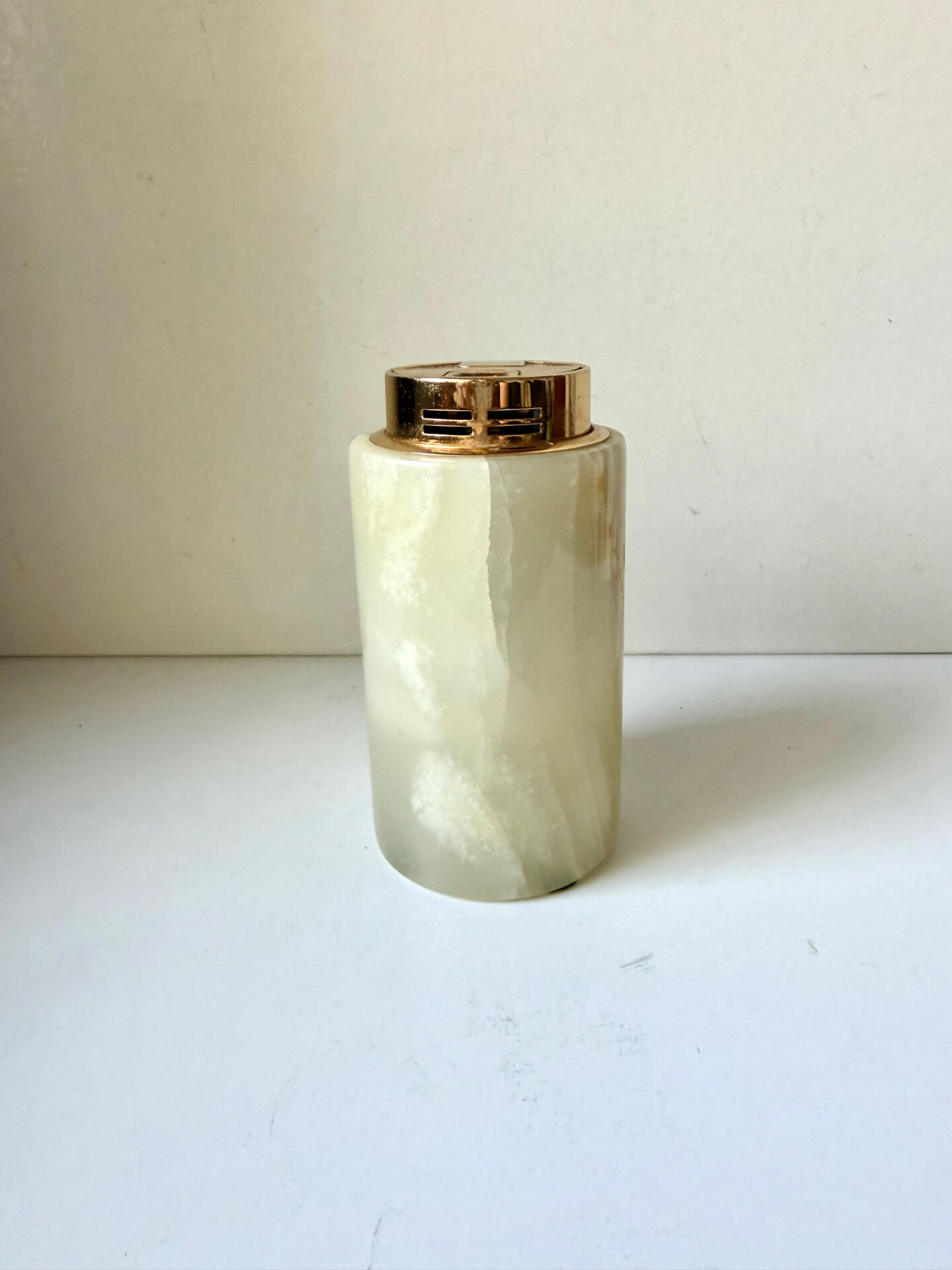 Briquet de table en marbre onyx vintage SAROME Japon
