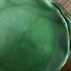Set of 4 wavy glazed earthenware plates by Milon from Dieulefit 1970.