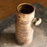Tubular stoneware vase, dovecote pottery