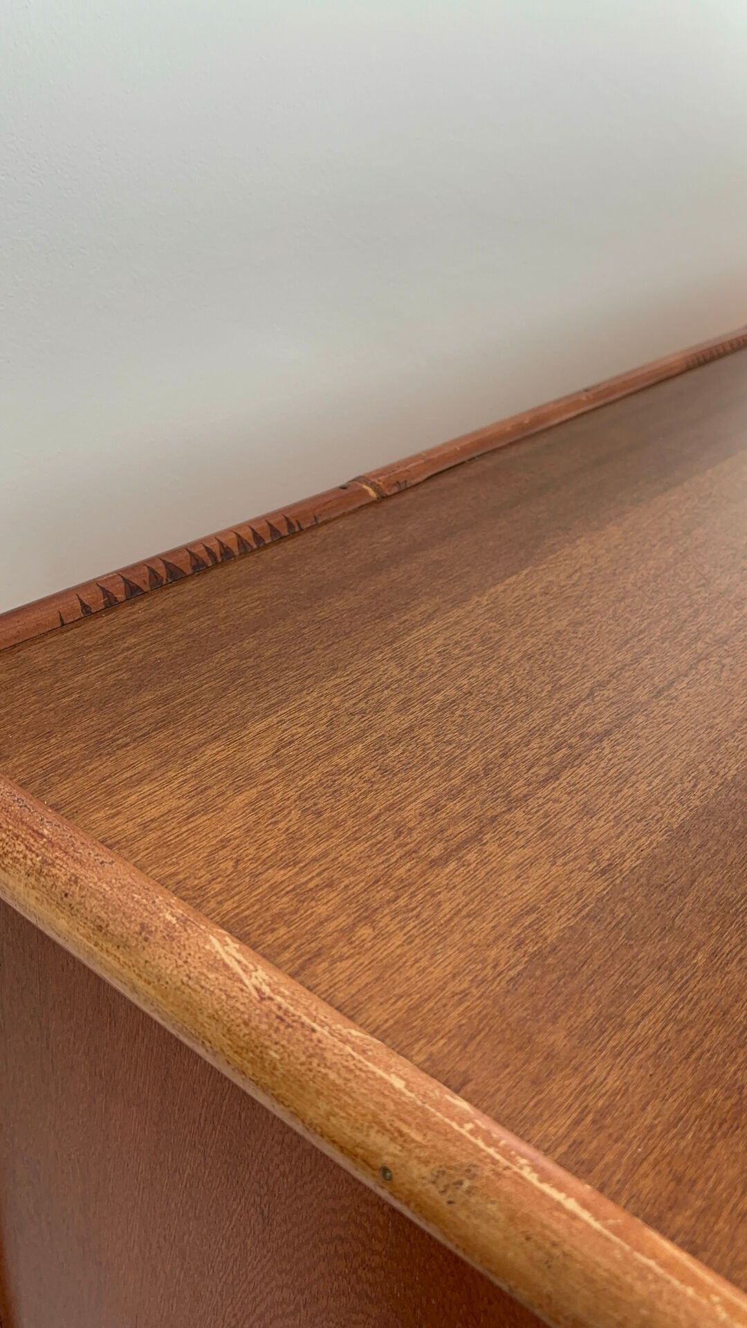 Commode bois et bambou Dalvera, 1970