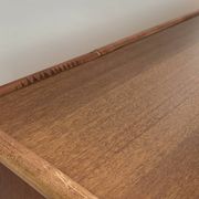 Dalvera wooden and bamboo chest of drawers, 1970