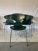 Set of 6 “Ant” chairs in dark green – Arne Jacobsen for Fritz Hansen