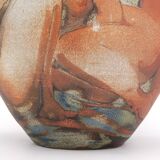 Vase décoré de femme, scène baignade