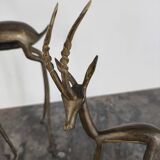 Brass antelopes