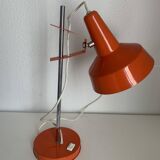 Lampe Monteuse Delmas en métal orange, 1960