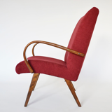 Pair of armchairs model 53 by Jaroslav Smídek for TON, years 1960