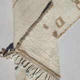 Handmade pure wool rug, size 75 x 300 cm