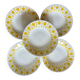 Set of 5 deep plates Lys Digoin Sarreguemines