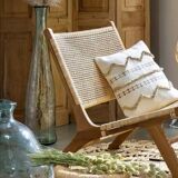 Diabolo rattan stool