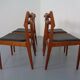 Danish Teak Dining Chairs from Vamo Mobelfabrik, 1960s, Set of 4