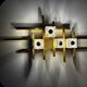 Vintage Wall Lamp • Gaetano Sciolari • Murano • Space Age • 1970