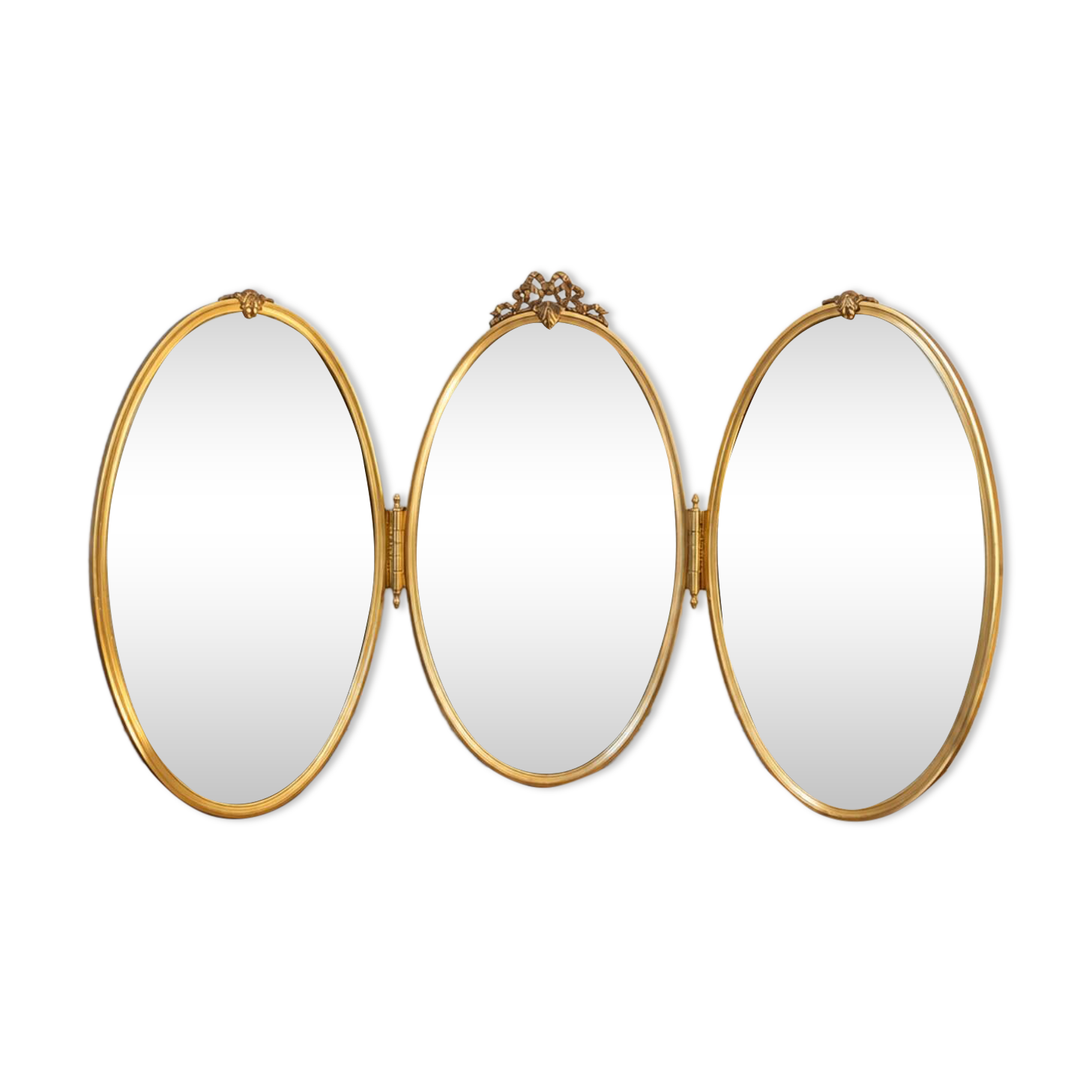 Louis XV style triptych mirror