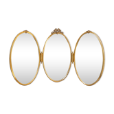Louis XV style triptych mirror