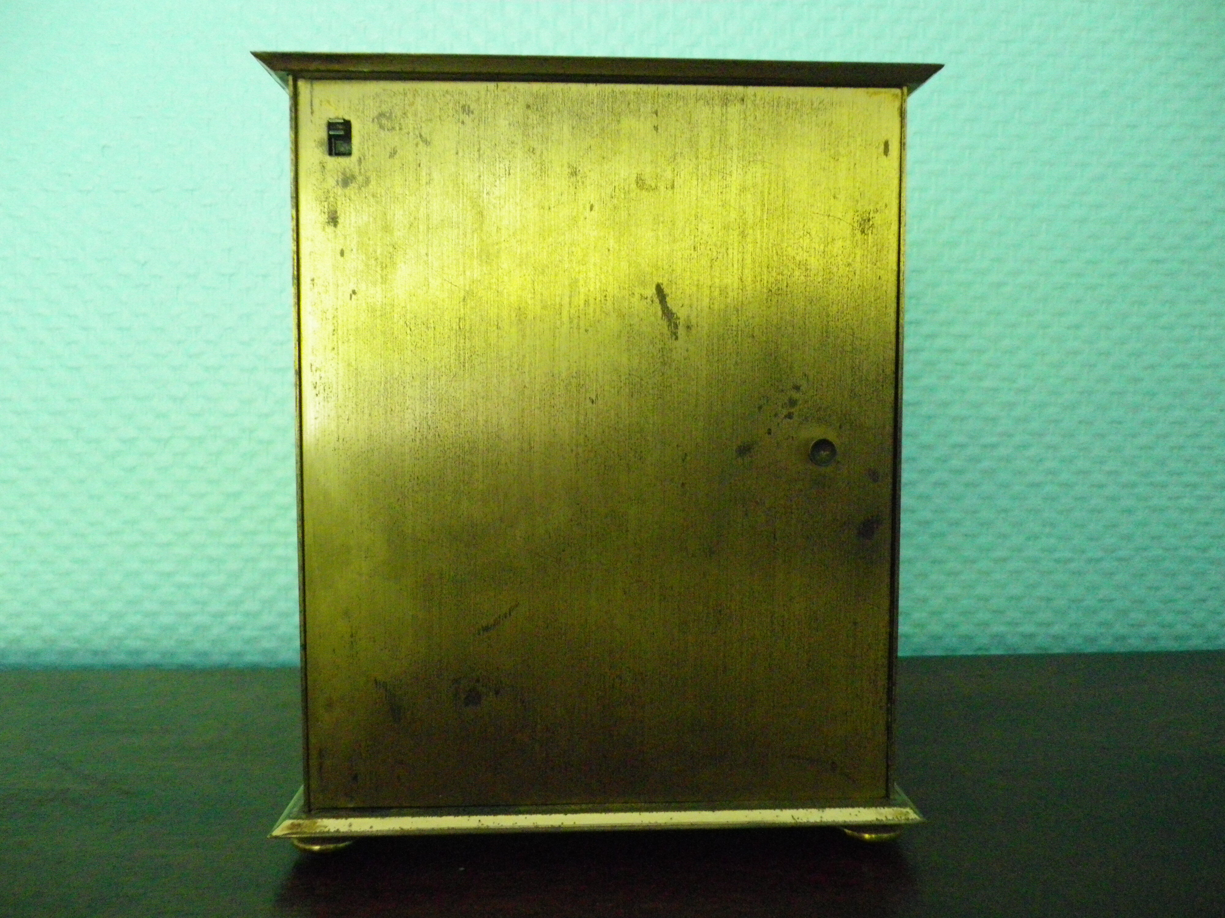 Pendulum officer Jaz Paris decoration, brass