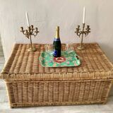 Large format wicker trunk