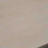 Monastery table oak raw wood white