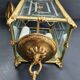 Lanterne quatre verres transparent vintage