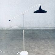 Panama Floor Lamp in Black by Wim Rietveld for Gispen, 1957