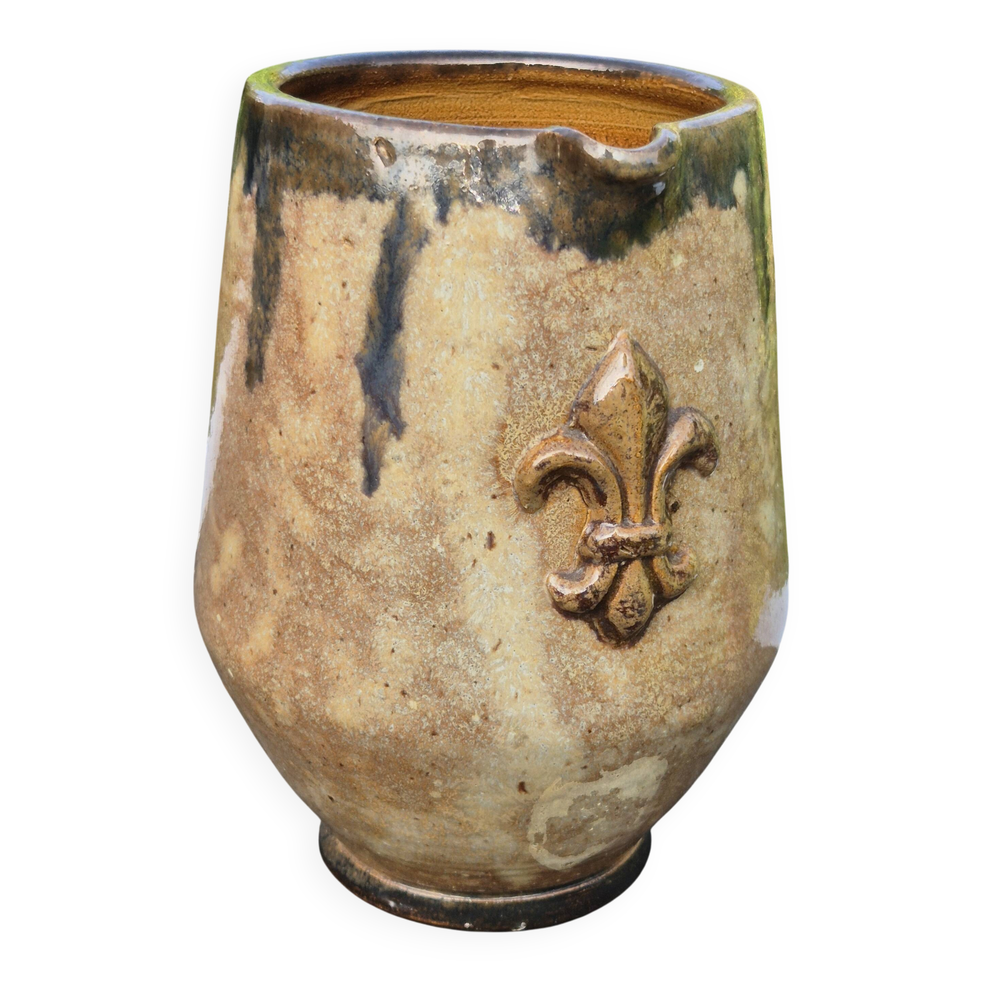 Vintage Stoneware Jug – Signed Losson