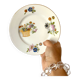12 Assiettes à dessert en porcelaine de Limoges