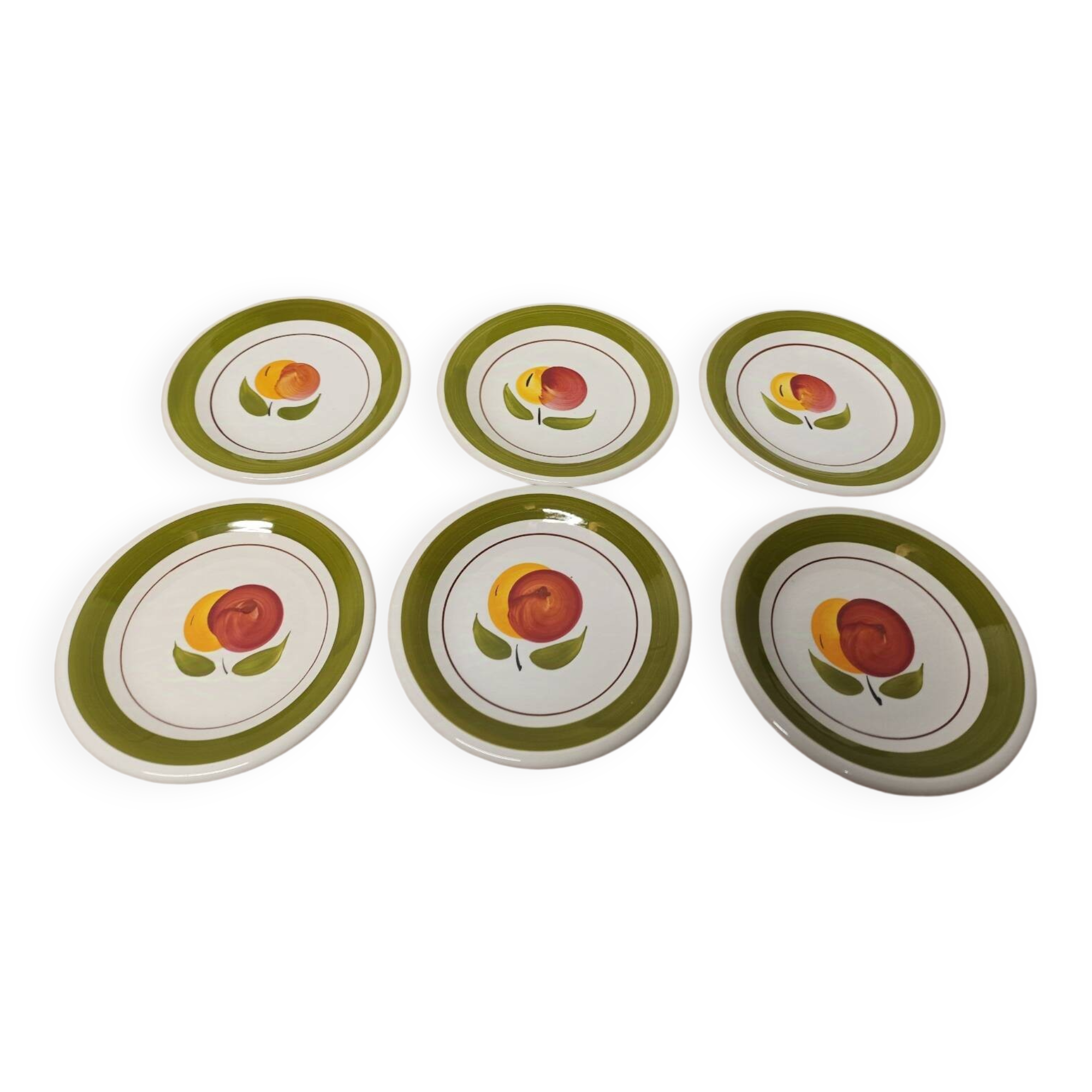 Set of Primula Italy Vintage Dessert Plates