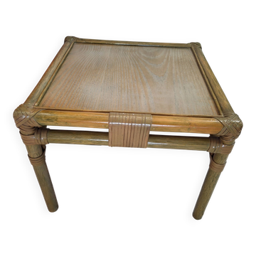 Low table in maugrion rattan