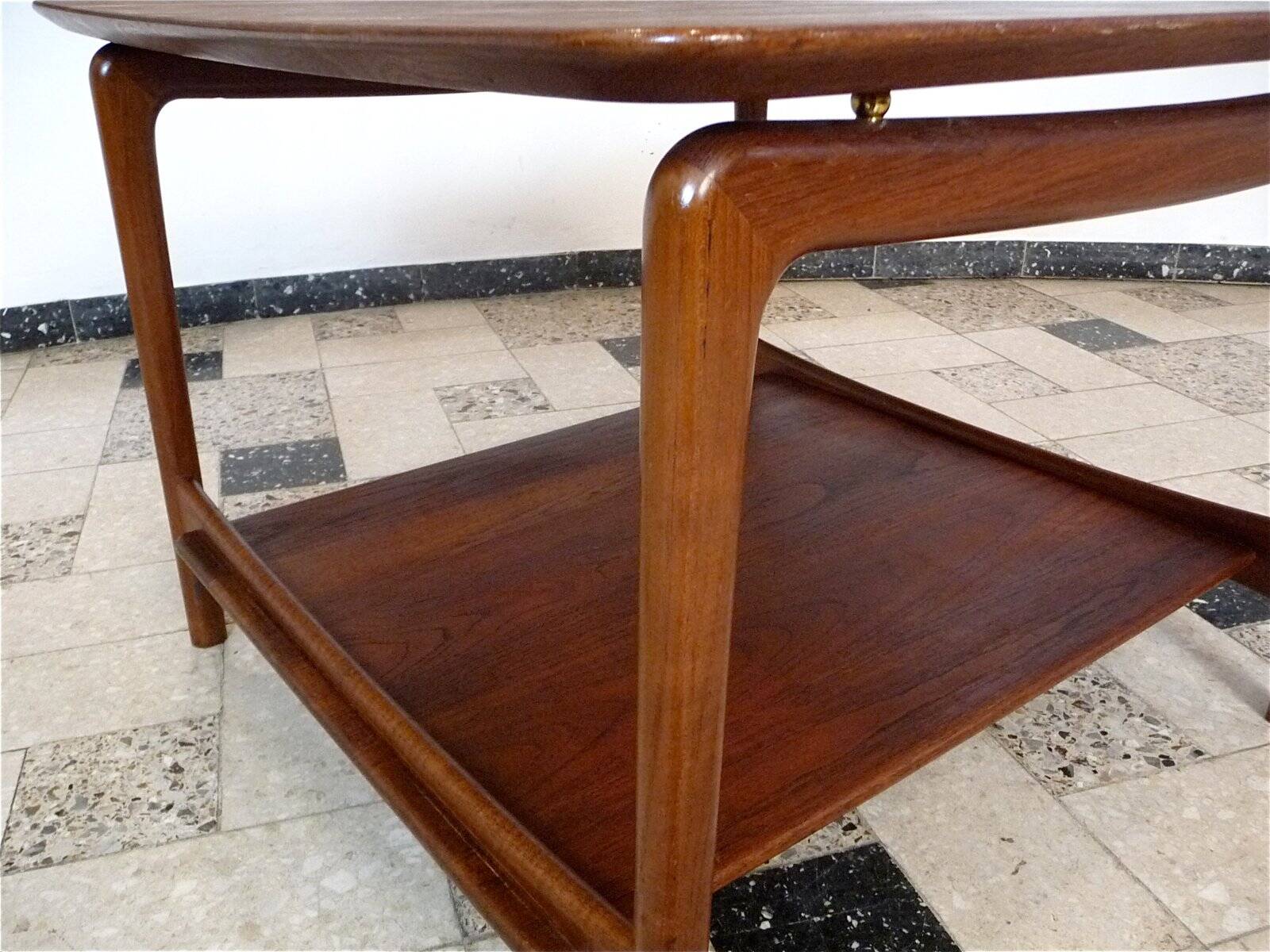 Danish teak coffee table by Hvidt & Mølgaard for France & Daverkosen, 1950s