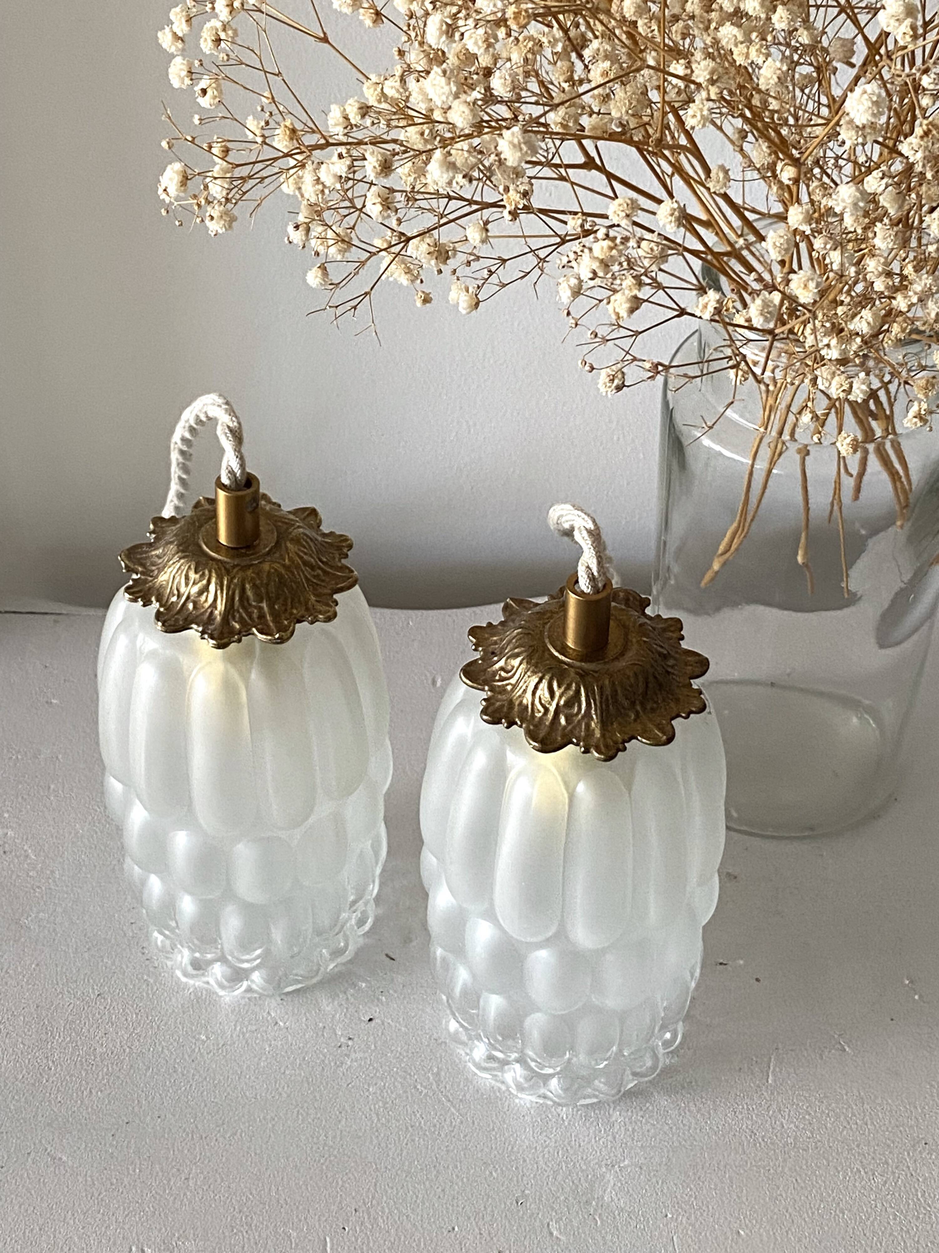 Pair of Art Deco portable lamps