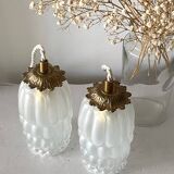 Pair of Art Deco portable lamps