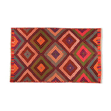 Anatolian handmade kilim rug 306 cm x 175 cm