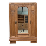 Art Deco oak wardrobe (renovated)