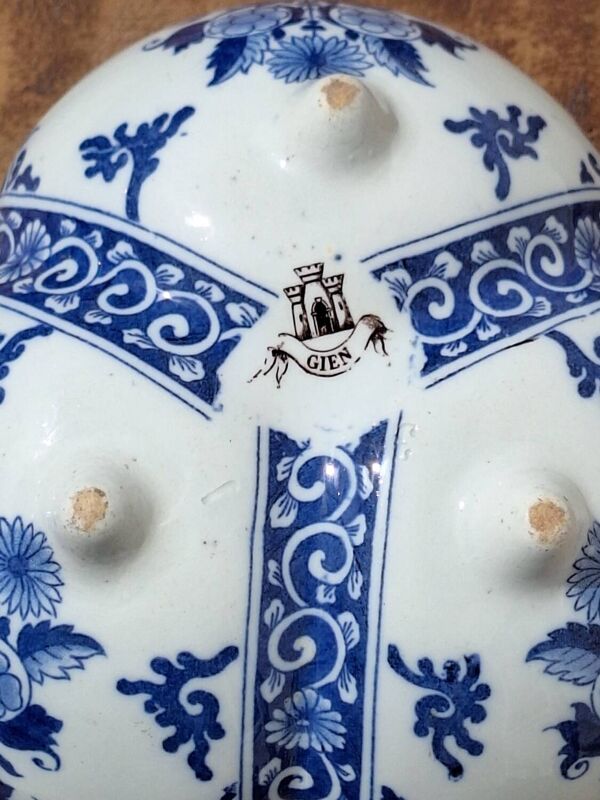 Paire de jardinières Gien