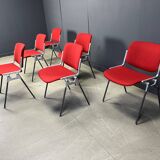 Vintage DSC 106 Side Chairs by Giancarlo Piretti for Castelli, 1970s - set