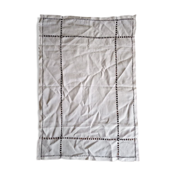 Chemin de table 53 x 78 cm textile ancien