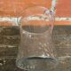 Seau A Vin Champagne Rafraîchissoir Verre Moule Made In Italy Vintage