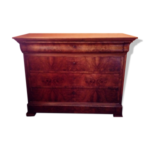 commode en noyer