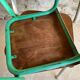 Set of 4 mismatched old school style chairs