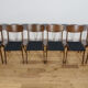 Boomerang dining chairs from Gościcńskie Furniture Fabryki, 1960s, Poland, set of 6