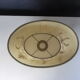 Vintage herbarium lampshade signed C. Loqueneux
