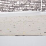 Vintage decorative hemp rug for the home, ref. 3672