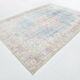 Tapis persan oriental bordeaux et vert, 239 x 333 cm