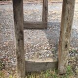 Old small 160 cm carpenter's workbench in solid oak