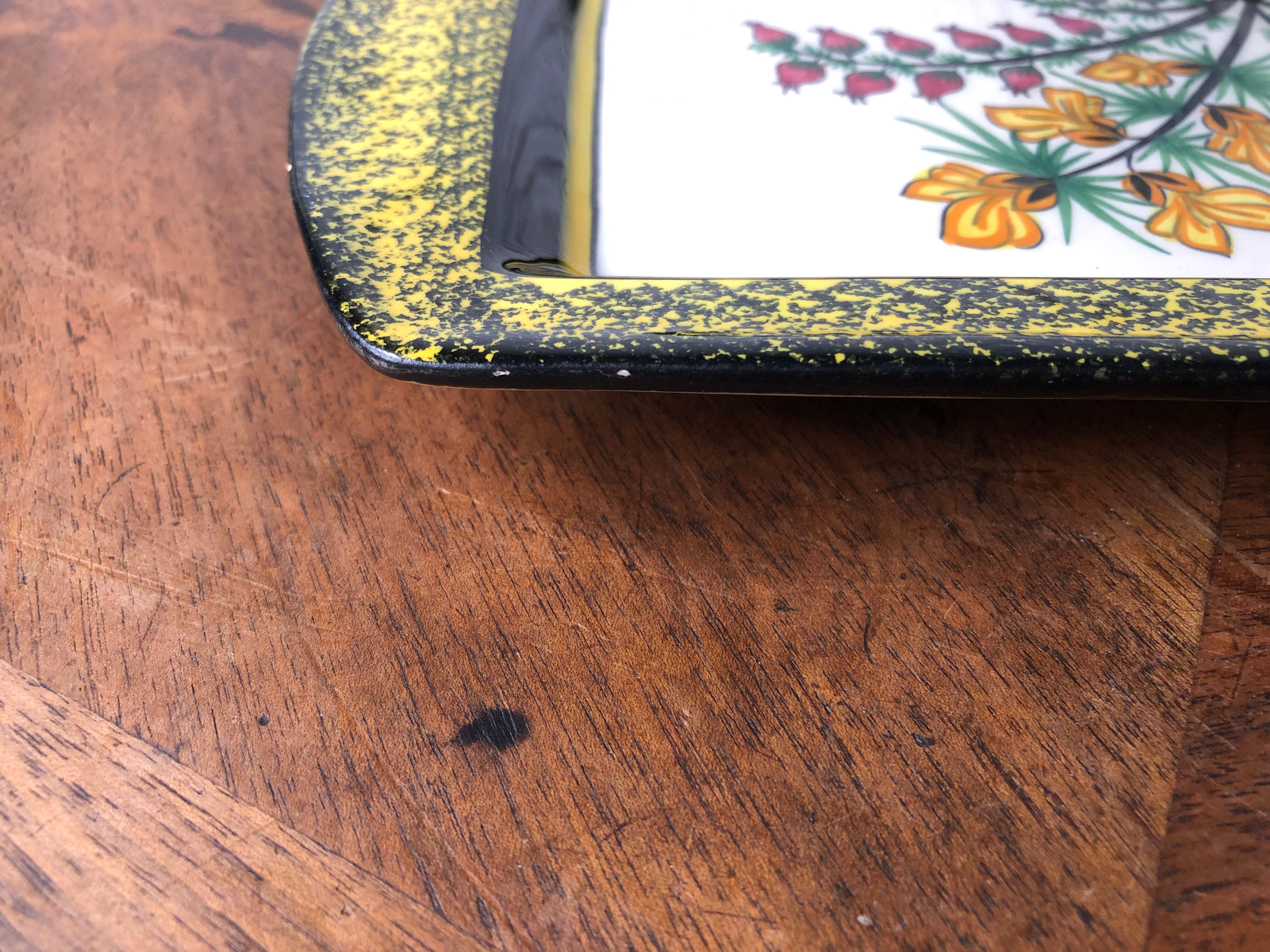 Henriot Quimper cake dish