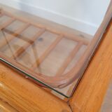 Vintage rattan coffee table