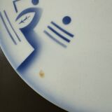 7 Art Deco dessert plates