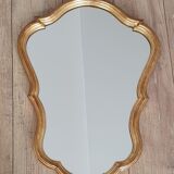 Gilded wooden mirror 60cm