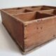 Old wooden locker / handmade display
