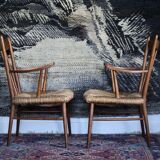 Pair of Scandinavian armchairs