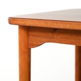 Scandinavian coffee table with display shelf